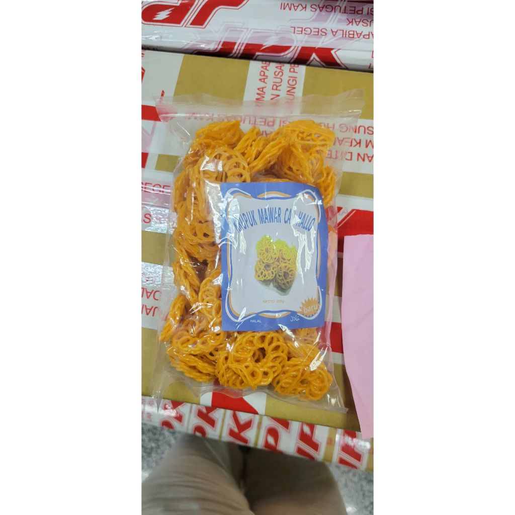 Kerupuk mawar merah 250g