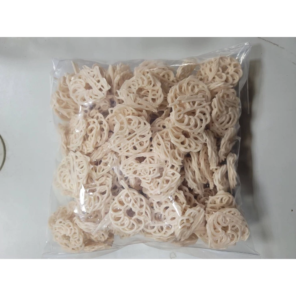 2 Bungkus Kerupuk MAWAR PUTIH MERAH Mentah 500gram 生脆片